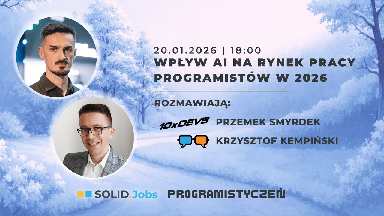 Transkrypcja webinaru: Wpływ AI na rynek pracy programistów w 2026