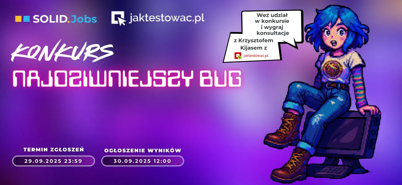 Baner konkursu jaktestowac.pl